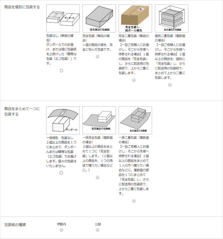 ご用途の種類