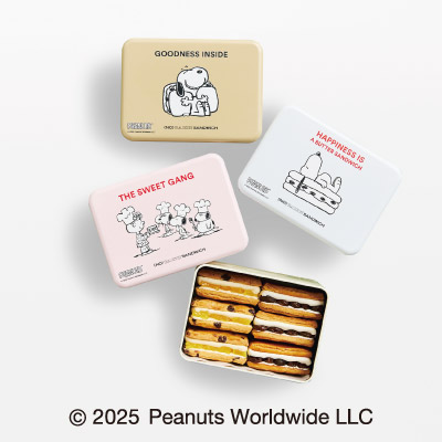 ＜（NO）RAISIN SANDWICH＞クッキーサンドイッチ for SNOOPY