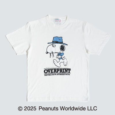 ＜over print＞CRACK Tee
