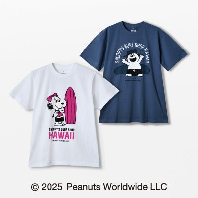 ＜SNOOPY’S SURF SHOP＞Tシャツ