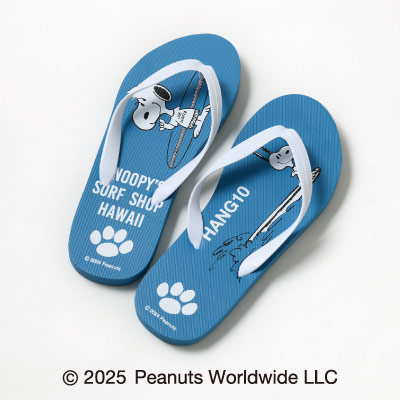 ＜SNOOPY’S SURF SHOP＞ビーチサンダル