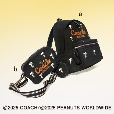 ＜COACH＞a.バックパック b.クロスボディ