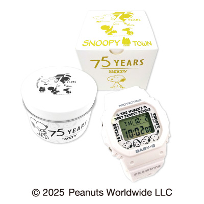 ＜BABY-G＞PEANUTS誕生75周年記念モデル