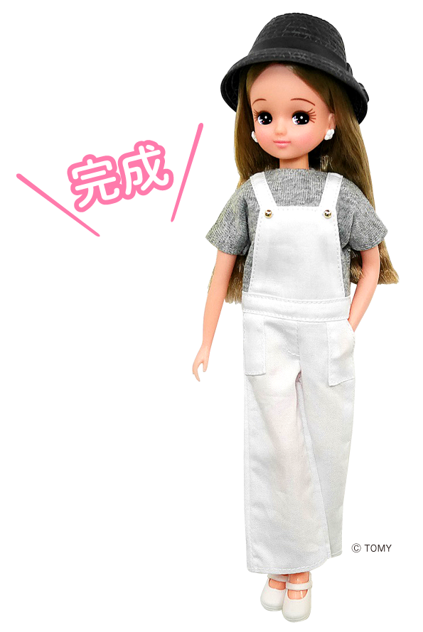 カジュアルコレクション　リカちゃんの作り方