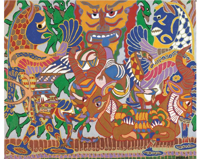 ジミー⼤⻄ 画業30年記念作品展 「POP OUT」