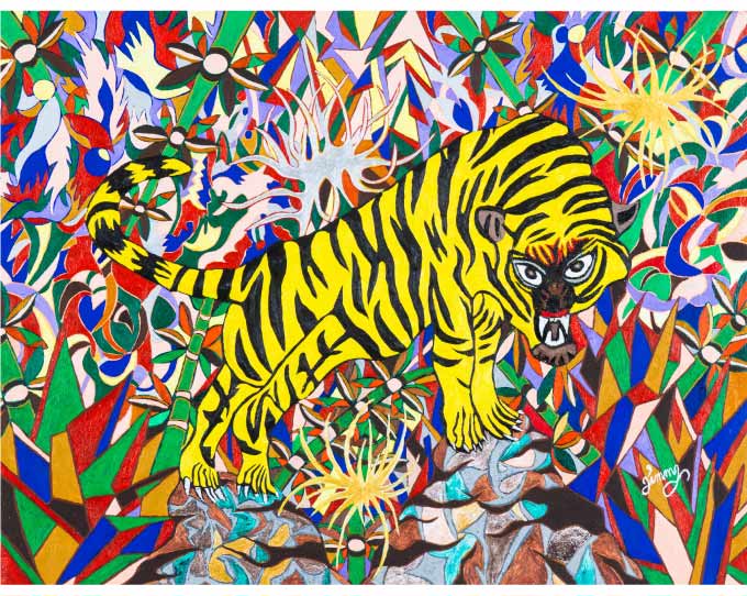 ジミー大西 絵画‼️