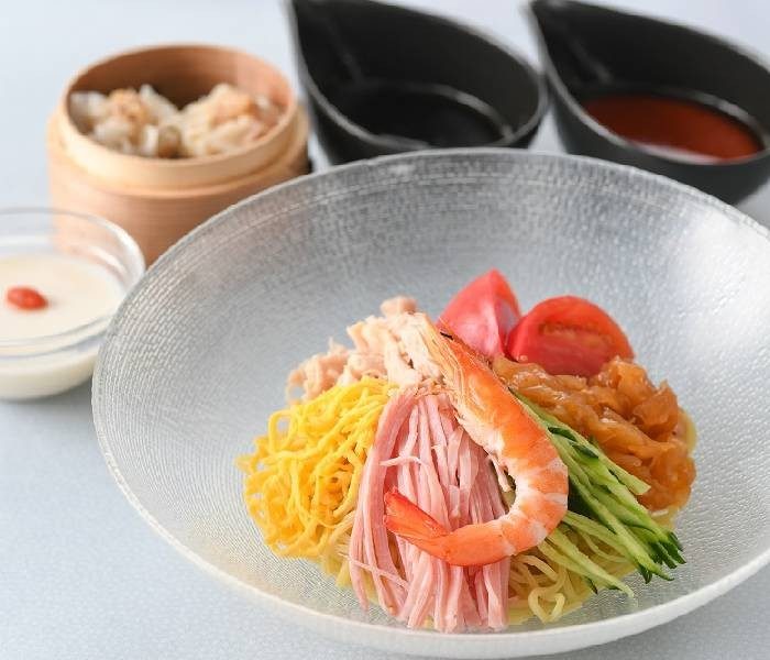 「初夏の涼味涼菓」レストランメニュー