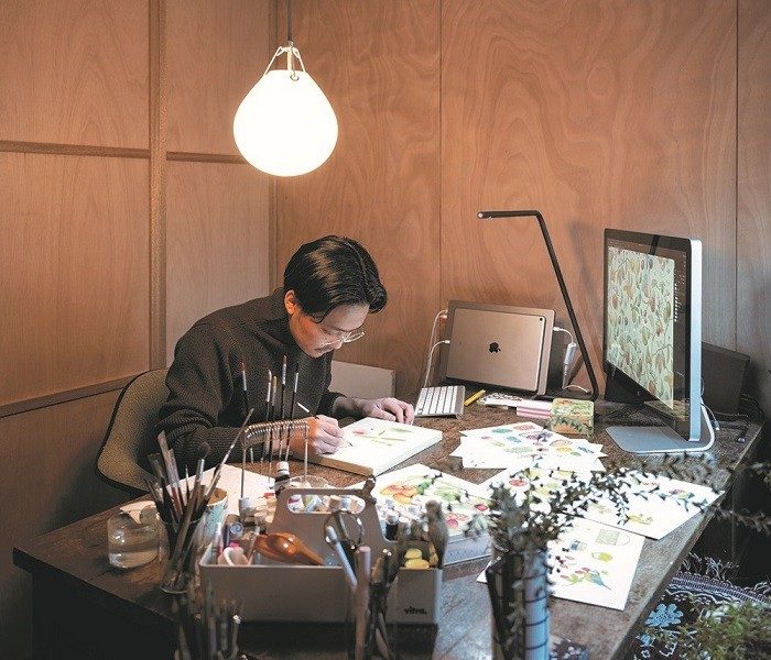 私の暮らし、私の買物。 イラストレーター・三宅瑠人さん　手みやげと伊勢丹。