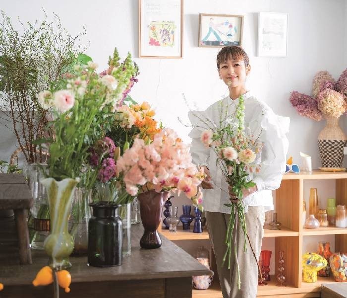 私の暮らし、私の買物。 第29回 フローリスト・前田有紀さん 手みやげと伊勢丹。