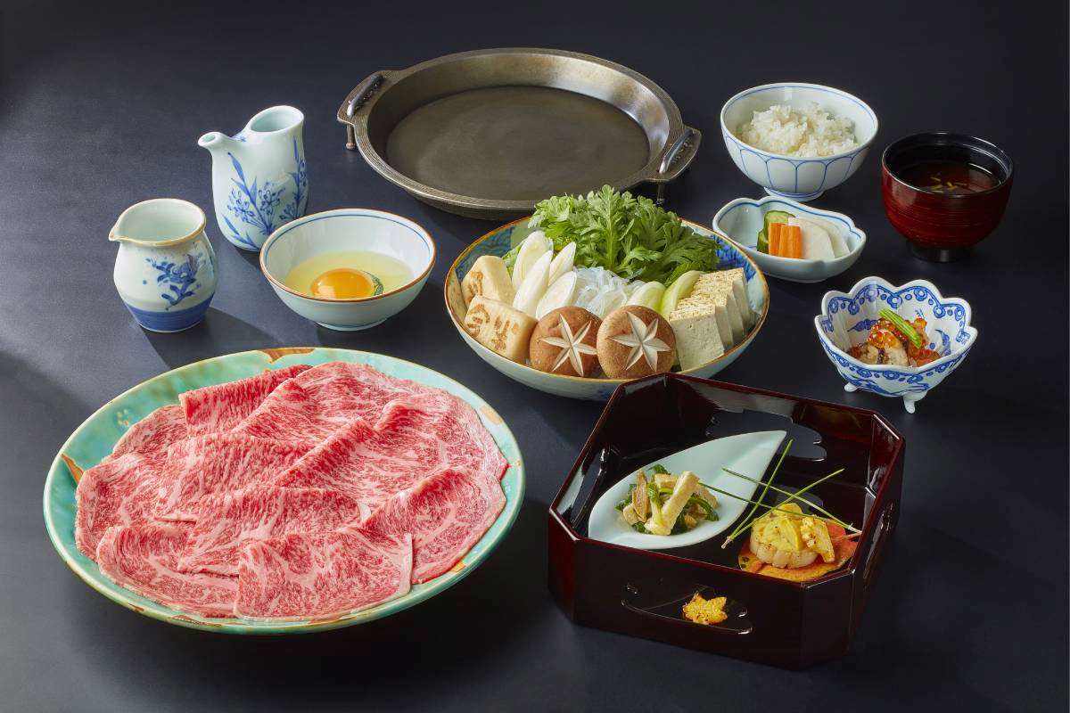 すき焼コース「白鷺」　