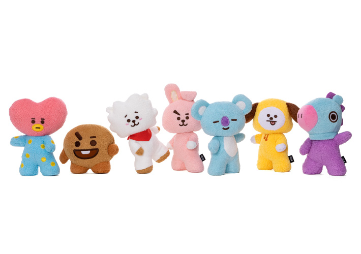 BT21 ポージングぬいぐるみ