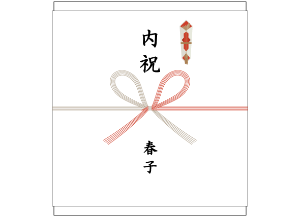七五三の内祝いの熨斗(のし)紙、表書きの書き方、選び方