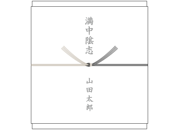 関西地方の香典返し(仏式)のかけ紙 、表書きの書き方、選び方