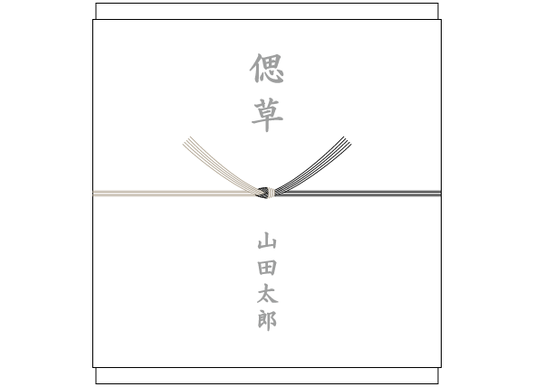 香典返し(神式)のかけ紙 、表書きの書き方、選び方