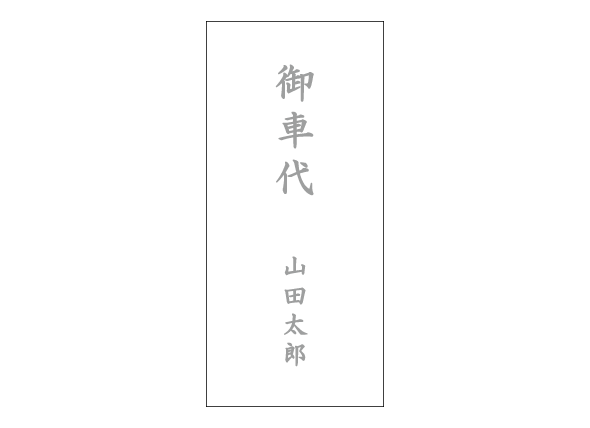 御車代・御膳料など｜お通夜・お葬式(仏式)のかけ紙 、表書きの書き方、選び方