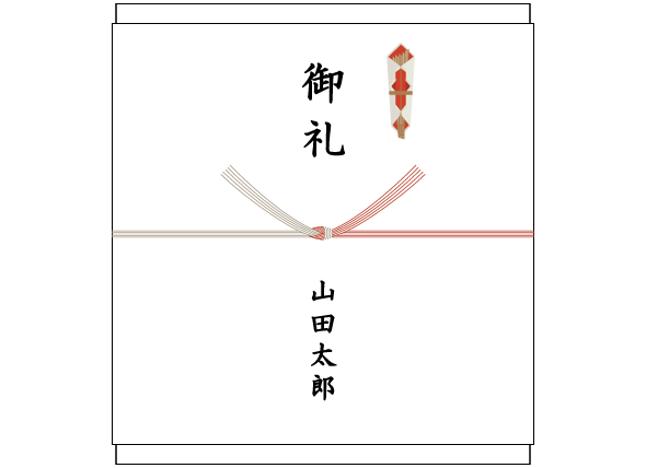 お見舞いのお返しの熨斗(のし)紙、表書きの書き方、選び方〉