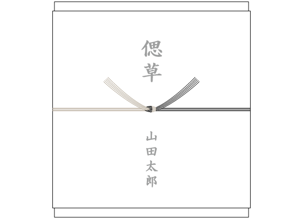 神式の新盆の引出物のかけ紙、表書きの書き方、選び方