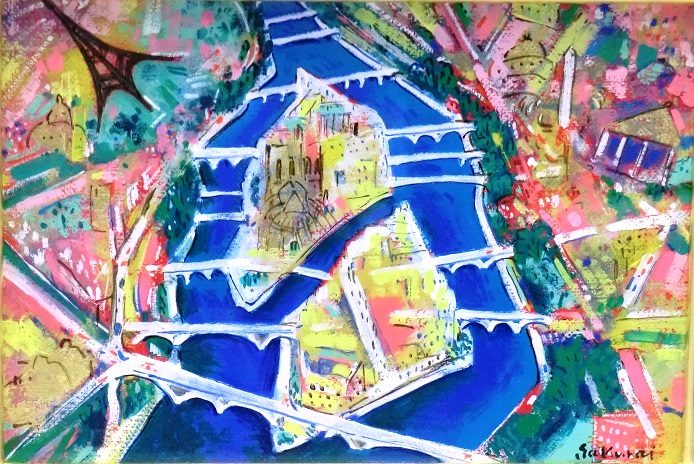 飛龍乗雲 堤岳彦・堤あすか絵画展