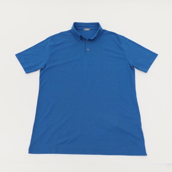 ＜ザノーネ /ZANONE＞POLO(ブルー)