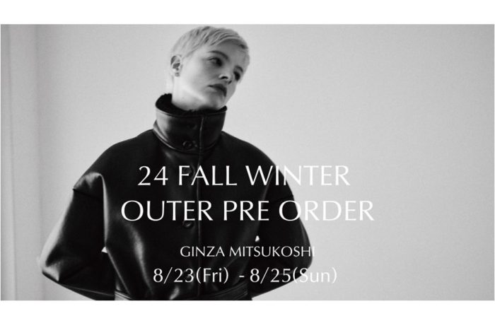 ＜RIM.ARK＞24 FALL WINTER OUTER PRE ORDER