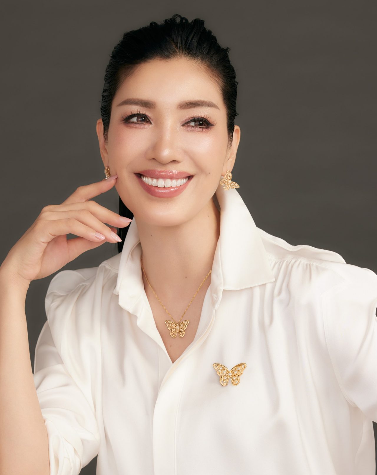 Long Fringe ネックレス ゴールド | Grosse(Women
