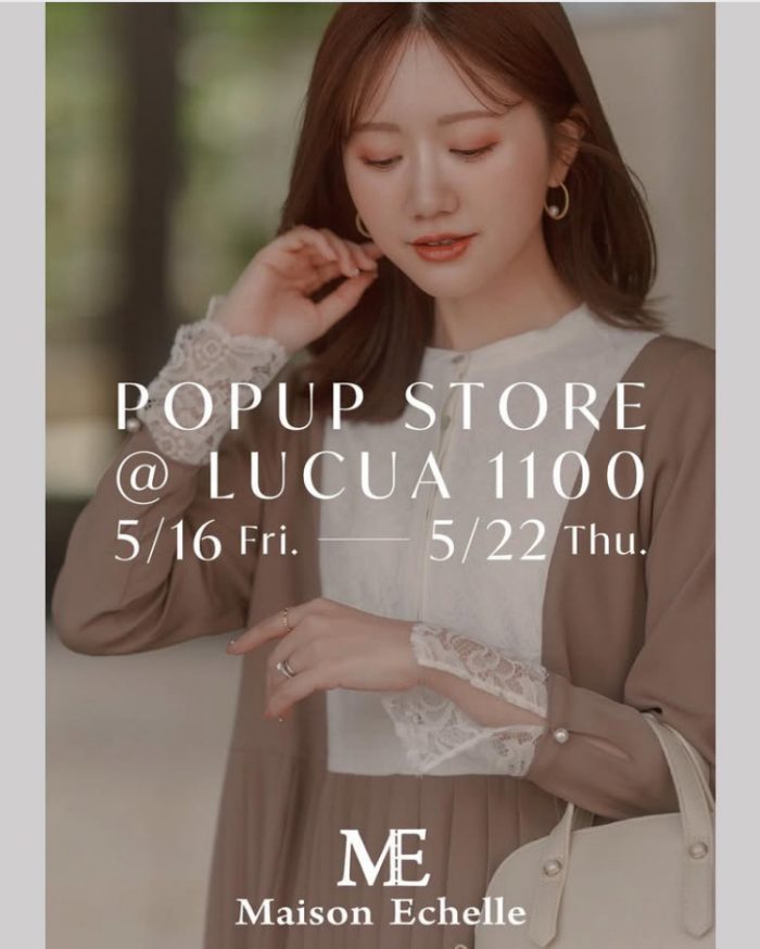 ＜Maison Echell＞ POP UP STORE