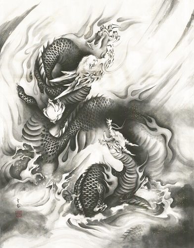 北畠聖龍展「いのりの心」