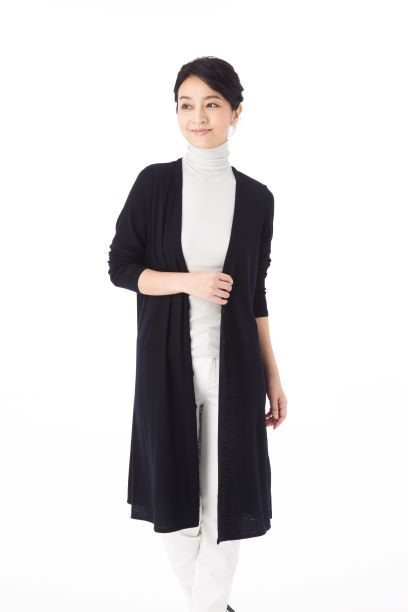 美品】elyts エリッツ ロイヤルガーゼロングカーディガン - メルカリ