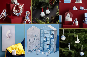 飾って・使って、楽しみたい！⼈気⾷器ブランド 2023年のクリスマスアイテム