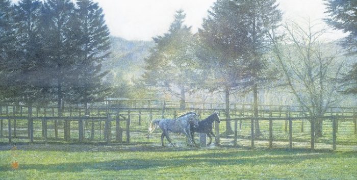 芝康弘日本画展　ーかがやきて、このせかいにー