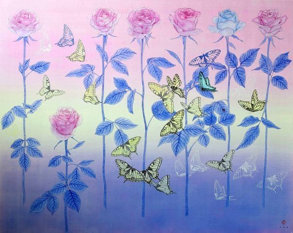 虹の境界　今 美礼　日本画展