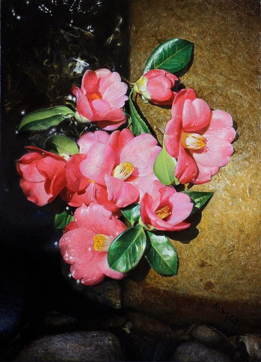 安彦文平 油絵展
自然が創り出すかたちⅢ