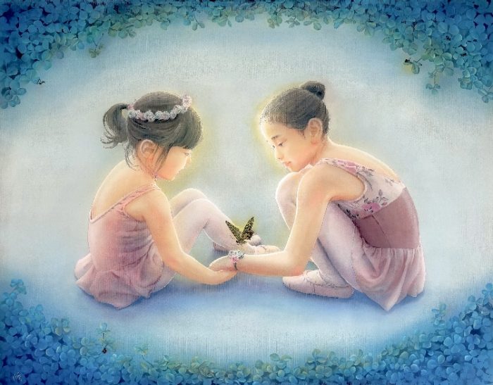 山口暁子 日本画展　私たちは夢を見つづける