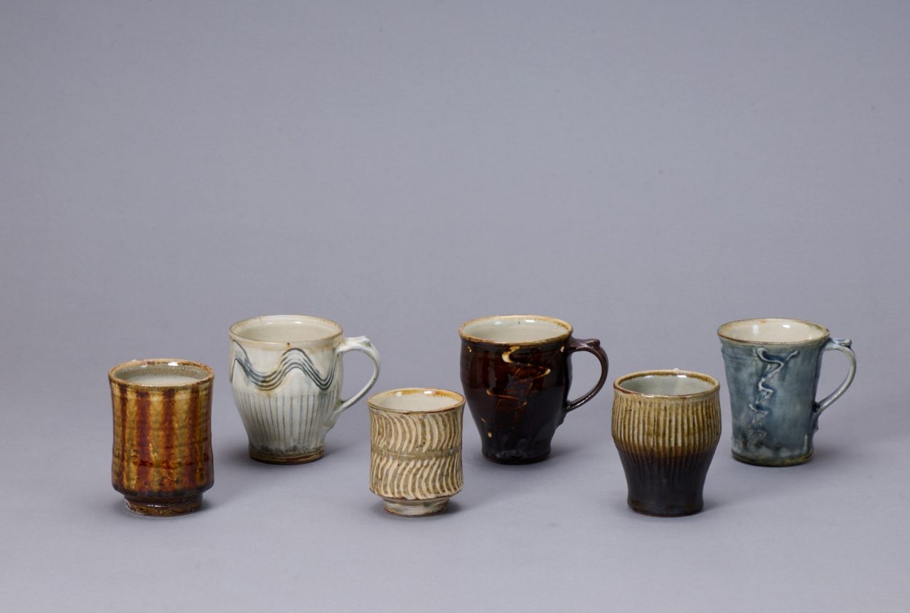 柴田雅章】飴釉抜文皿 共箱付 ≪美術品の極≫ No.10 MINGEI(丹波
