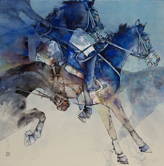 宮下真理子日本画展 ～蒼の呼吸～