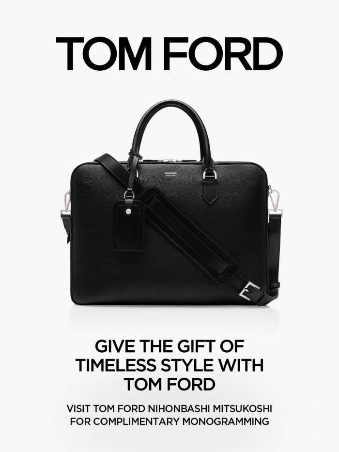 〈TOM FORD〉イニシャル刻印サービス
  