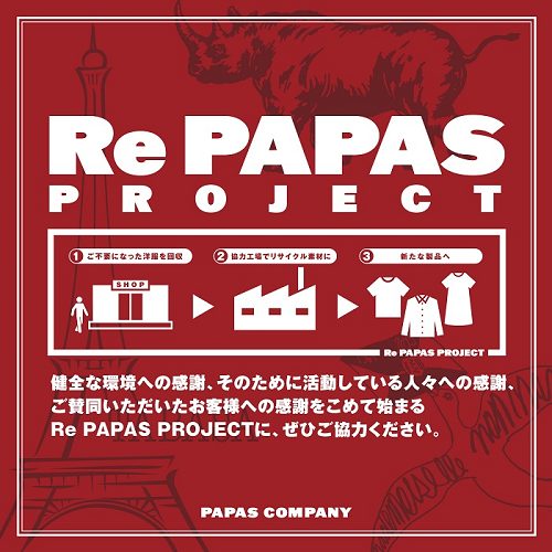 ＜マドモアゼル ノンノン＞Re PAPAS PROJECT