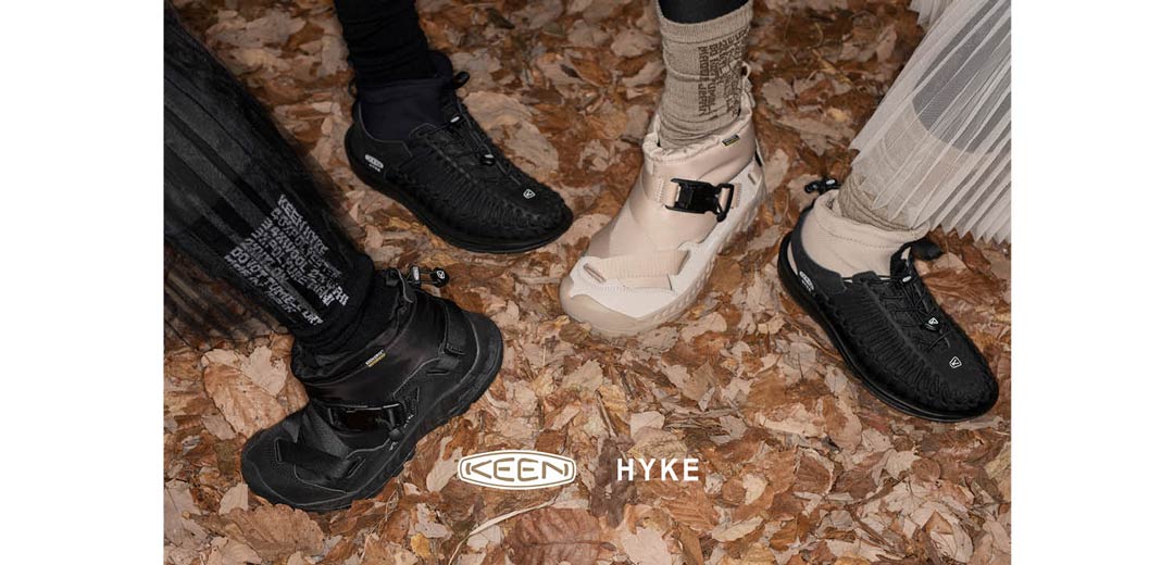 KEEN＞×＜HYKE＞コラボレーション第２弾のご案内 ｜ Women ｜ 三越 