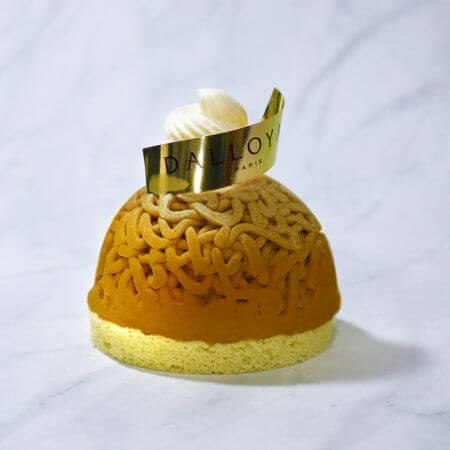 中山栗を使用したモンブラン