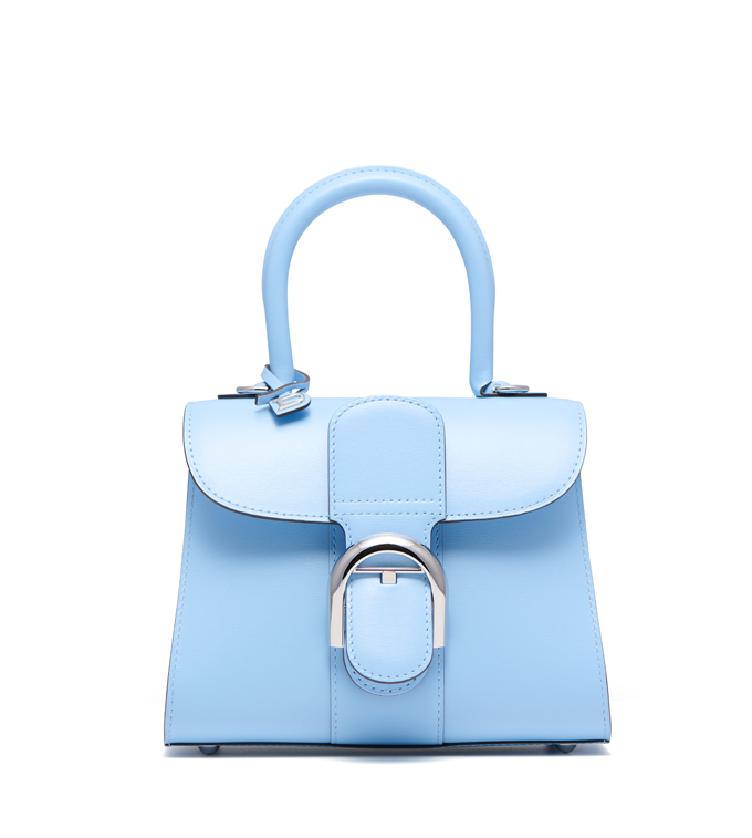 Brillant Mini Box Calf Azure