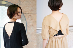 大胆にもフェミニンにも 大人の夏は 後ろ姿美人 のドレスが活躍 Women 三越伊勢丹オンラインストア 公式 大胆にもフェミニンにも 大人の夏は 後ろ姿美人 のドレスが活躍 Women 三越伊勢丹オンラインストア 公式