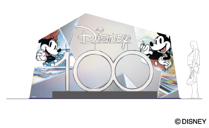 ディズニー100限定フォトスポット
