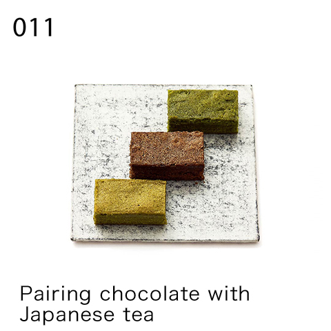 Pairing chocolate with Japanese tea