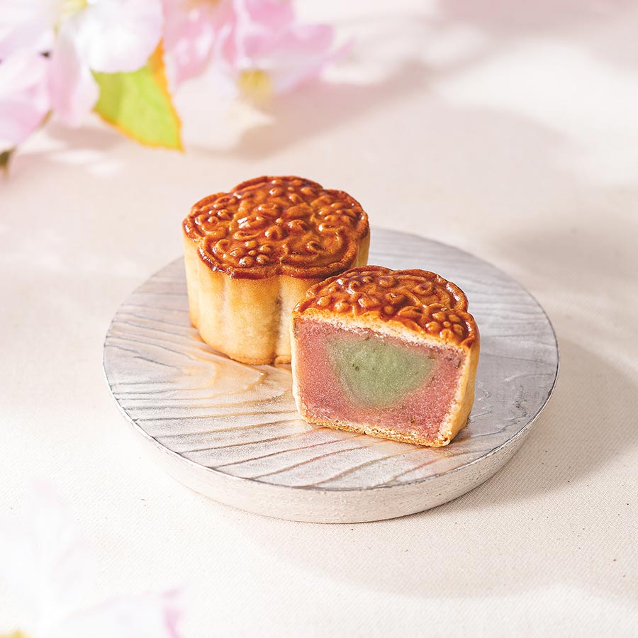 2種類の「桜」に蜜掛けした、春の⾦平糖