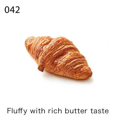 Fluffy with rich butter taste
