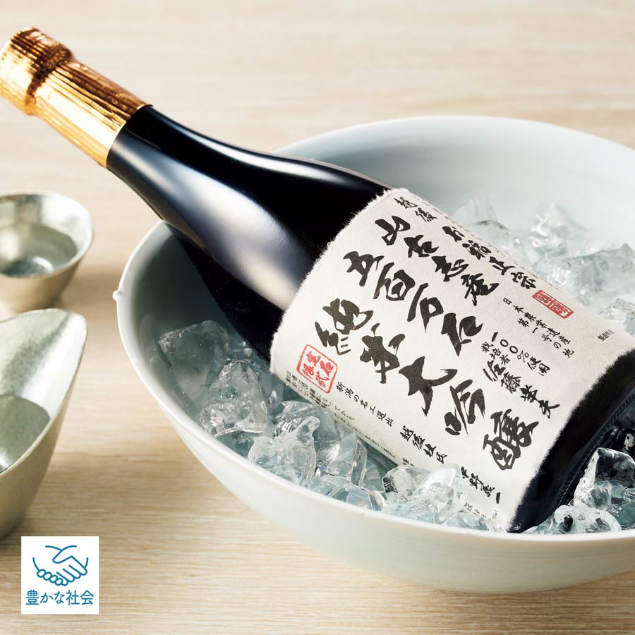 新潟＜お福正宗＞
純米大吟醸生貯蔵原酒 五百万石100%使用