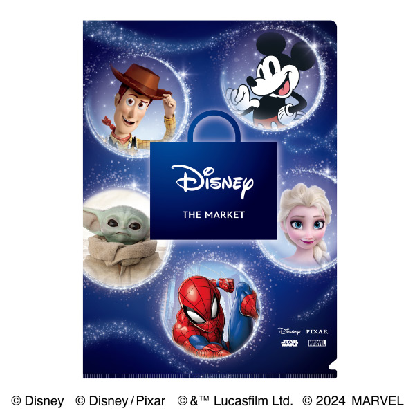 Disney THE MARKET限定クリアファイル