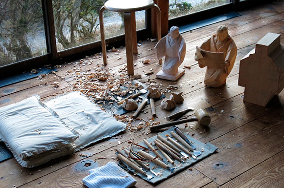 「奈良一刀彫人形展」
