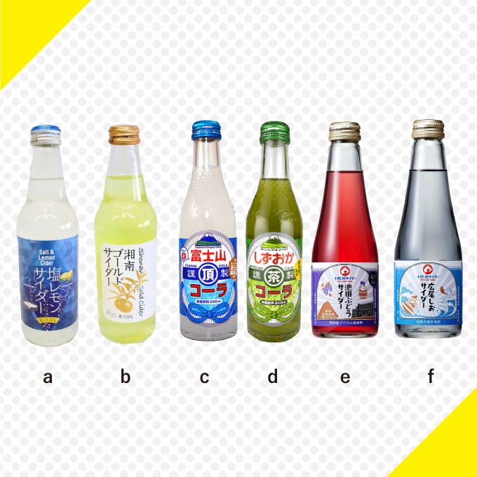 芸術は炭酸だ！ご当地サイダーのご紹介 