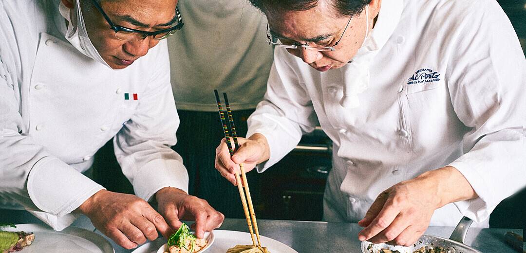 日本が誇るイタリアンの巨匠がコラボレーション